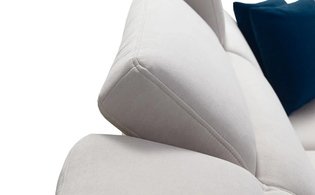 Narożnik z funkcją spania Kelly Sleek XI brązowy lewostronny stylowy i komfortowy narożnik wykonany z trwałej plecionej tkaniny