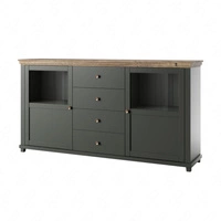 butelkowa zieleń / dąb lefkas