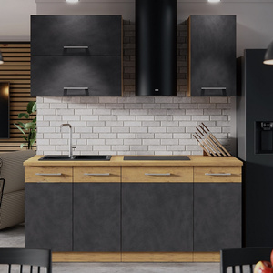 Zestaw mebli kuchennych Valico 180 cm szafki kuchenne doskonale prezentują się we wnętrzach klasycznych oraz nowoczesnych