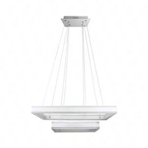 Lampa wisząca Hoop biała 115W 3000K designerska konstrukcja lampa sufitowa do nowoczesnych wnętrz funkcja ściemniania światła