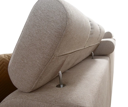 Narożnik z funkcją spania Bolmso IX zielony lewostronny komfortowy narożnik do salonu z szufladą pojemniki na pościel stylowy design