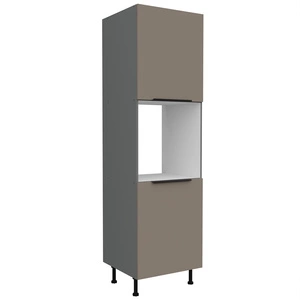 Słupek kuchenny Fiuggi Ant 60 DP-215 2F szafka do zabudowy piekarnika fronty wykonane w innowacyjnej technologii anti fingerprint