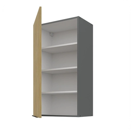 Szafka kuchenna wisząca Corsico 50 G-90 1F metalowy uchwyt krawędziowy szafka odporna na działanie wilgoci i uszkodzenia