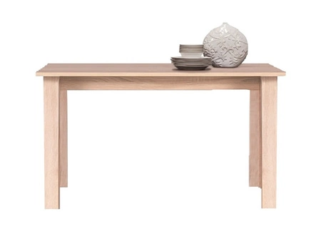 Stół Finezja 80x138 cm dąb sonoma jasny nowoczesny design mebla funkcjonalny i komfortowy zachwyci miłośników wyrazistych wnętrz