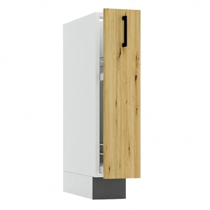 Szafka kuchenna cargo Clara D15 CARGO szafka do kuchni z funkcjonalnym koszem cargo odporność na uszkodzenia i wilgoć metalowy uchwyt