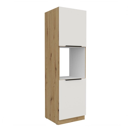 Słupek kuchenny Corato Ar 60 DP-210 2F szafka do zabudowy piekarnika fronty wykonane w innowacyjnej technologii anti fingerprint