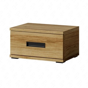 Szafka nocna z szufladą Penelopa dąb catania funkcjonalny mebel do sypialni lub pokoju młodzieżowego obrzeża wykończone specjalną okleiną