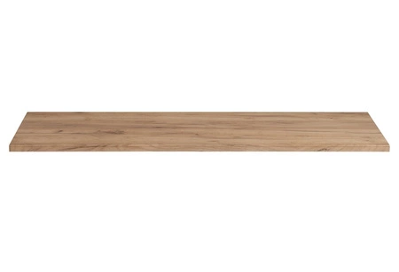 Blat do szafki łazienkowej Capri 120 cm dąb craft złoty wykonany z trwałych materiałów zapewnia solidność i długotrwałe użytkowanie