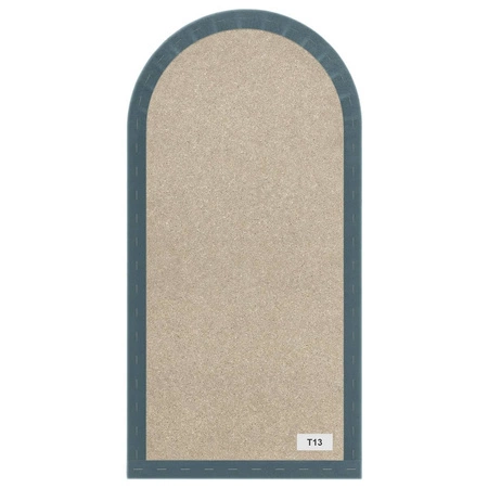 Panel tapicerowany Wally 30x80 cm morski stylowy panel ścienny płotek welurowa tkanina modne wykończenie każdej aranżacji