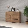 Komoda z szufladami Tulsa 120 cm dąb grandson funkcjonalna idealna do wnętrz w stylu nowoczesnym klasycznym i skandynawskim