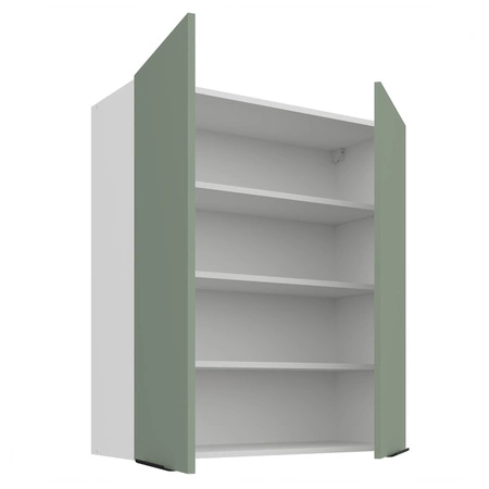 Szafka kuchenna wisząca Treviso Wh 80 G-90 2F szafka kuchenna odporna na uszkodzenia wykończenie frontów w technologii anti fingerprint