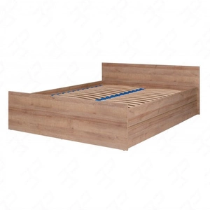 Łóżko Simple 160x200 cm dąb riviera funkcjonalny mebel do sypialni lub pokoju młodzieżowego