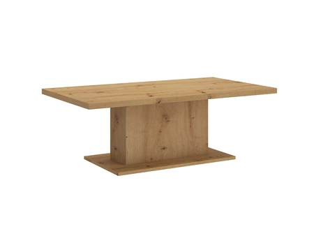 Stolik kawowy Andover dąb artisan nowoczesny design mebla blat odporny na rozlanie cieczy