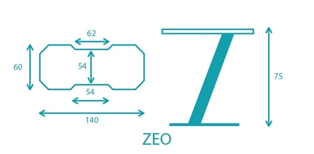 Biurko gamingowe Zeo czarny / niebieski designerskie biurko antypoślizgowy karbonowy blat w całości pokryty podkładką oświetlenie LED