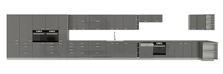 Front do zmywarki Grey ZM 570x446 odporny na parę wodną wysoką temperaturę i rozlaną ciecz