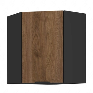 Szafka kuchenna narożna wisząca Brianza 60x60 GN-72 1F metalowy uchwyt krawędziowy szafka odporna na działanie wilgoci i uszkodzenia