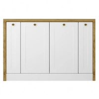 dąb artisan / biały