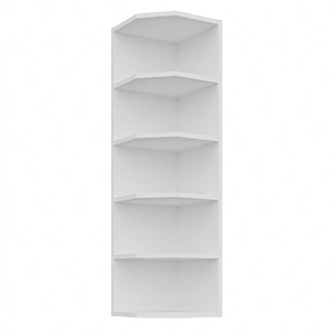 Szafka kuchenna wisząca zakończenie z półkami 30 G-108 ZAK biała szafka odporna na parę wodną i wysoką temperaturę