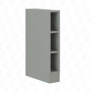 Szafka kuchenna stojąca 15 D OTW BB szara szafka odporna na parę wodną wysoką temperaturę i rozlaną ciecz