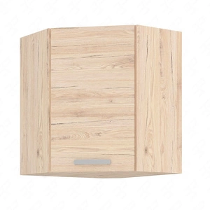 Szafka kuchenna narożna wisząca Borno 58x58 GN-72 1F szafka odporna na parę wodną wysoką temperaturę i rozlaną ciecz