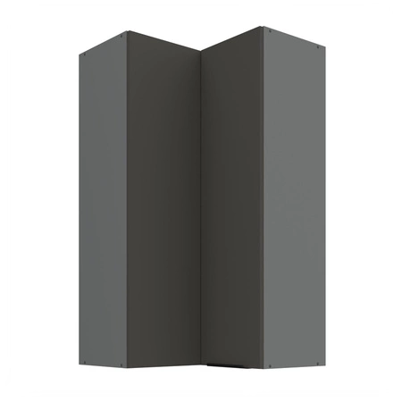 Szafka kuchenna narożna wisząca Aversa Ant 60x60 GN-108 2F odporna na uszkodzenia wykończenie frontów w technologii anti fingerprint