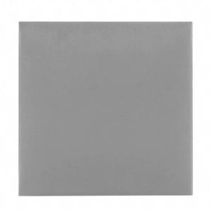 Panel tapicerowany Quadra 40x40 cm jasny szary stylowy panel ścienny kwadrat welurowa tkanina modne wykończenie każdej aranżacji