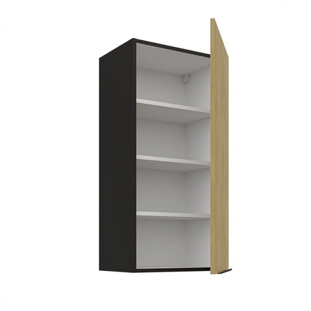 Szafka kuchenna wisząca Crotone 45 G-90 1F metalowy uchwyt krawędziowy szafka odporna na działanie wilgoci i uszkodzenia