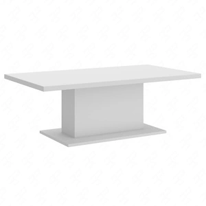 Stolik kawowy Andover biały nowoczesny design mebla blat odporny na rozlanie cieczy