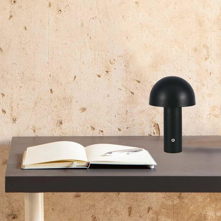 Lampka nocna Vivid czarna 3W 3000K-6000K wysokiej jakości lampa do każdej aranżacji metalowa konstrukcja funkcja zmiany barwy światła