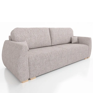 Kanapa rozkładana Linge beżowa elegancki design doskonała sofa do salonu lub pokoju dziennego funkcjonalność i estetyka