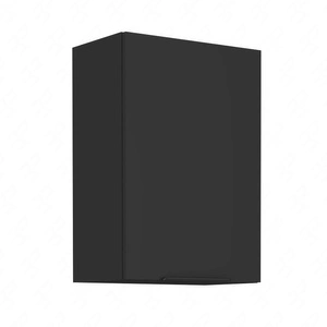 Szafka kuchenna wisząca Black 50 G-72 1F metalowy uchwyt krawędziowy szafka odporna na działanie wilgoci i uszkodzenia