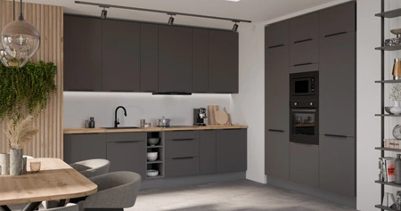 Szafka kuchenna wisząca Aversa Ant 45 G-72 1F szafka kuchenna odporna na uszkodzenia wykończenie frontów w technologii anti fingerprint