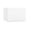 Szafka kuchenna wisząca Zova W50/56 OKGR biała szafka z drzwiami otwieranymi do góry odporna na uszkodzenia i wilgoć frezowany uchwyt