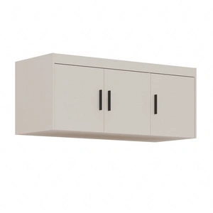 Nadstawka do szafy Rene 133 cm beż piaskowy funkcjonalna szafka powiększy miejsce do przechowywania ubrań obuwia czy dodatków