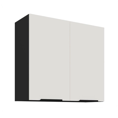 Szafka kuchenna wisząca Corato Bl 80 G-72 2F szafka kuchenna odporna na uszkodzenia wykończenie frontów w technologii anti fingerprint