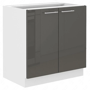 Szafka kuchenna pod zlewozmywak Milo 80 ZL 2F BB szafka odporna na parę wodną rozlaną ciecz i wysoką temperaturę