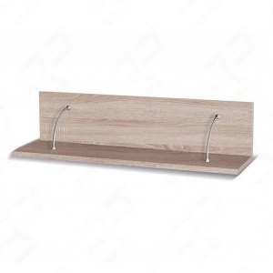 Półka Maximus 100 cm dąb sonoma jasny nowoczesny design mebla wysoka jakość wykonania obrzeża półki wykończone specjalną okleiną