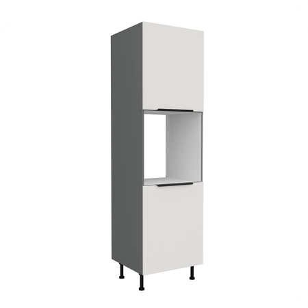 Słupek kuchenny Corato Ant 60 DP-215 2F szafka do zabudowy piekarnika fronty wykonane w innowacyjnej technologii anti fingerprint