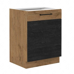 Szafka kuchenna stojąca z półką Vanimo 60 D 1F BB szafka odporna na parę wodną wysoką temperaturę i rozlaną ciecz