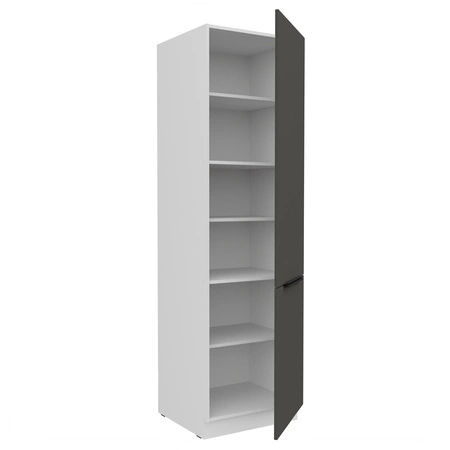 Słupek kuchenny Aversa Wh 60 DK-210 2F szafka kuchenna odporna na uszkodzenia wykończenie frontów w technologii anti fingerprint