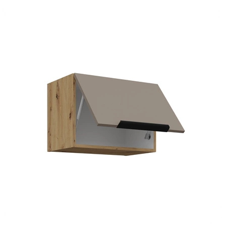 Szafka okapowa Fiuggi Ar 50 GU-36 1F szafka kuchenna odporna na uszkodzenia wykończenie frontów w technologii anti fingerprint