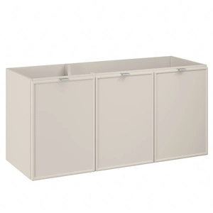 Szafka pod umywalkę Bella 120 cm beżowa doskonała propozycja szafki w stylu nowoczesnym lub klasycznym fronty z frezowaną ramką