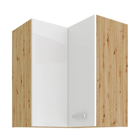 Szafka kuchenna narożna wisząca Alpine 60x60 GN-72 2F szafka odporna na parę wodną rozlaną ciecz i wysoką temperaturę