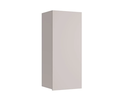 Szafka wisząca Apulia 45 cm beżowa minimalistyczny design stylowa witryna do salonu prosta bryła wpisująca się w każde wnętrze