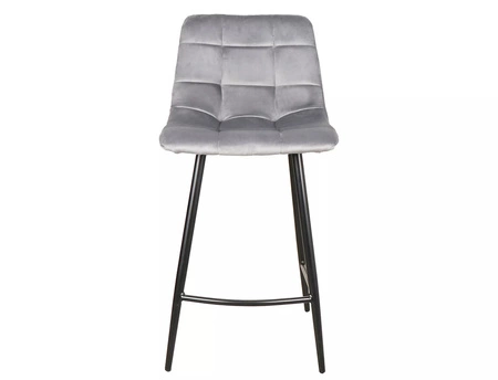 Hoker Mila H-2 szary nowoczesny oraz funkcjonalny hoker z metalowymi nogami idealny hoker do kuchni