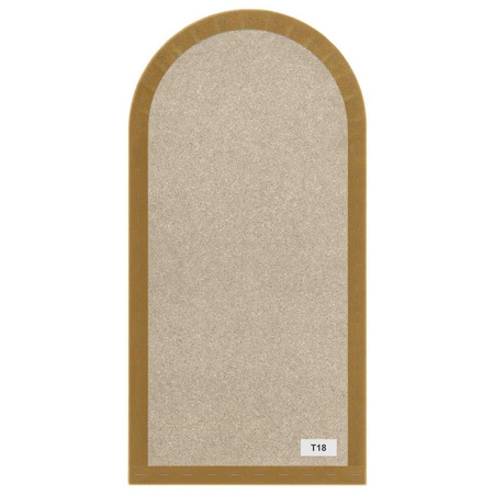 Panel tapicerowany Wally 30x100 cm żółty stylowy panel ścienny płotek welurowa tkanina modne wykończenie każdej aranżacji