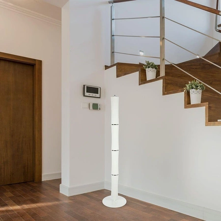 Lampa podłogowa Bamboo 179 cm 65W 3000K oryginalna konstrukcja nietuzinkowa dekoracja wnętrza możliwość regulacji natężenia światła