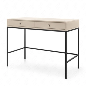 Konsola Mono beżowa z szufladami stylowy oraz funkcjonalny mebel do przedpokoju salonu czy biura
