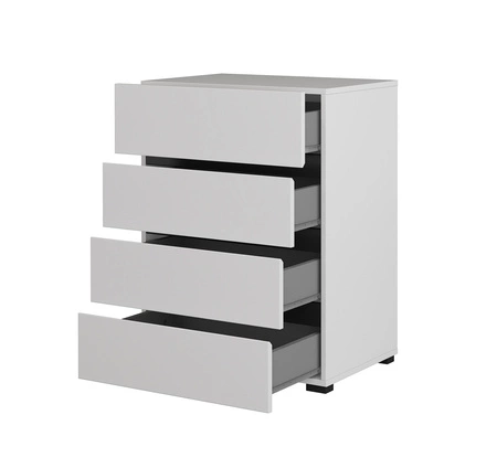 Zestaw mebli do przedpokoju Cross biały nowoczesny design funkcjonalna oraz praktyczna garderoba do przedpokoju