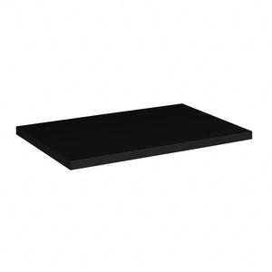 Blat do szafki łazienkowej Nova 60 cm czarny wykonany z trwałej płyty MDF zapewnia solidność i długotrwałe użytkowanie